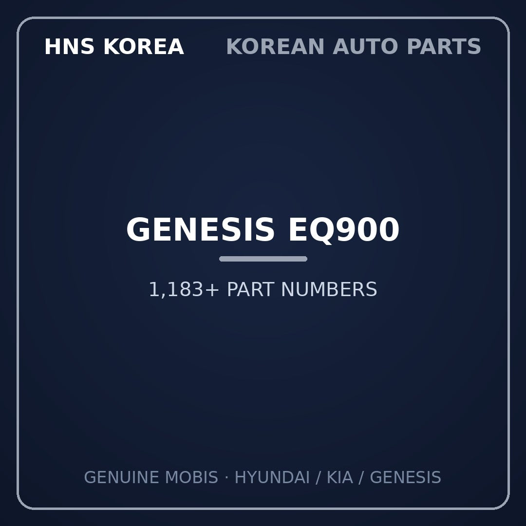Genesis EQ900