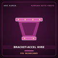 Genuine Mobis BRACKET-ACCEL WIRE 0K2NA13665 for Cerato 1998 HNS Parts Korea