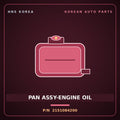 Genuine Mobis PAN ASSY-ENGINE OIL 2151084200 for Trago 2013 HNS Parts Korea