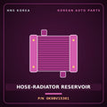 Genuine Mobis HOSE-RADIATOR RESERVOIR 0K9BV15381 for Credos 1997 HNS Parts Korea