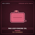 Genuine Mobis PAN ASSY-ENGINE OIL 2151085820 for Trago 2013 HNS Parts Korea