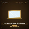 Genuine Mobis REG.ASSY-POWER WINDOW,RH 0K95B58560 for Enterprise 1997 HNS Parts Korea