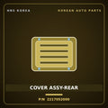 Genuine Mobis COVER ASSY-REAR 2217052000 for Aero City 2004 HNS Parts Korea