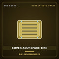 Genuine Mobis COVER ASSY-SPARE TIRE 0K06368690D70 for Sportage 2000 HNS Parts Korea