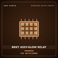 Genuine Mobis BRKT ASSY-GLOW RELAY 0K72C18990 for Bongo 1996 HNS Parts Korea