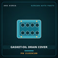 Genuine Mobis GASKET-OIL DRAIN COVER 211523C100 for Carnival 2001 HNS Parts Korea