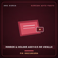 Genuine Mobis MIRROR & HOLDER ASSY-O/S RR VIEW,LH 0K02169185A for Carens 1999 HNS Parts Korea
