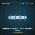 Genuine Mobis BEARING-CAMSHAFT NO.2, JOURNAL 2118382001 for Aero City 2004 HNS Parts Korea