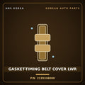Genuine Mobis GASKET-TIMING BELT COVER LWR 2135336000 for Galloper 1990 HNS Parts Korea