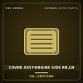 Genuine Mobis COVER ASSY-ENGINE SIDE RR,LH 218707C300 for Power Truck 2004 HNS Parts Korea