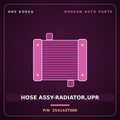 Genuine Mobis HOSE ASSY-RADIATOR,UPR 254143T000 for K9 2011 HNS Parts Korea