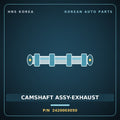 Genuine Mobis CAMSHAFT ASSY-EXHAUST 2420003050 for Accent 2011 HNS Parts Korea