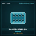 Genuine Mobis GASKET-COOLER,OIL 263173A000 for Mohave 2006 HNS Parts Korea
