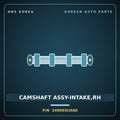 Genuine Mobis CAMSHAFT ASSY-INTAKE,RH 249003LHA0 for Aslan 2015 HNS Parts Korea