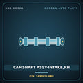 Genuine Mobis CAMSHAFT ASSY-INTAKE,RH 249003LHB0 for Aslan 2015 HNS Parts Korea