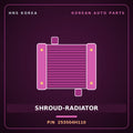 Genuine Mobis SHROUD-RADIATOR 253504H110 for Grand Starex 2007 HNS Parts Korea