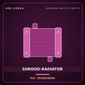 Genuine Mobis SHROUD-RADIATOR 25350H8050 for Venue 2019 HNS Parts Korea