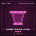 Genuine Mobis BRACKET-SHROUD LWR,LH 257416A000 for 5-Ton Truck 1997 HNS Parts Korea