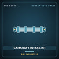 Genuine Mobis CAMSHAFT-INTAKE,RH 2491037211 for Grandeur 1999 HNS Parts Korea