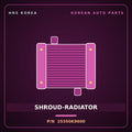 Genuine Mobis SHROUD-RADIATOR 25350K9600 for Veloster 2018 HNS Parts Korea