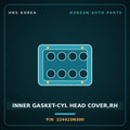 Genuine Mobis INNER GASKET-CYL HEAD COVER,RH 224423N300 for Carnival 2020 HNS Parts Korea