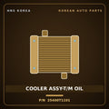 Genuine Mobis COOLER ASSY-T/M OIL 25400T1101 for G90 2022 HNS Parts Korea