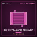 Genuine Mobis CAP ASSY-RADIATOR RESERVOIR 254402H000 for Elantra 2006 HNS Parts Korea