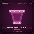 Genuine Mobis BRACKET-RAD GUIDE "A" 257637F520 for 11-Ton Truck 1998 HNS Parts Korea