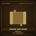 Genuine Mobis COOLER ASSY-INTER 2780084302 for Trago 2013 HNS Parts Korea