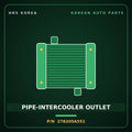 Genuine Mobis PIPE-INTERCOOLER OUTLET 278205A551 for County 2004 HNS Parts Korea