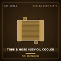 Genuine Mobis TUBE & HOSE ASSY-OIL COOLER 254702J200 for Mohave 2007 HNS Parts Korea