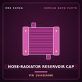 Genuine Mobis HOSE-RADIATOR RESERVOIR CAP 254431R000 for Accent 2011 HNS Parts Korea