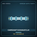 Genuine Mobis CAMSHAFT-EXHAUST,LH 242103E110 for Carnival 2005 HNS Parts Korea