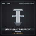 Genuine Mobis HOUSING ASSY-THERMOSTAT 256202C400 for Genesis Coupe 2008 HNS Parts Korea