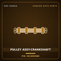 Genuine Mobis PULLEY ASSY-CRANKSHAFT 2313052000 for Global 900 2004 HNS Parts Korea