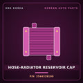 Genuine Mobis HOSE-RADIATOR RESERVOIR CAP 2544329100 for Elantra 1996 HNS Parts Korea