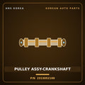 Genuine Mobis PULLEY ASSY-CRANKSHAFT 2313052100 for Mega Truck 2008 HNS Parts Korea
