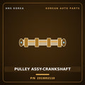 Genuine Mobis PULLEY ASSY-CRANKSHAFT 2313052110 for Power Truck 2004 HNS Parts Korea