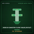 Genuine Mobis HOSE B-CANISTER CLOSE VALVE,OUTLET 2676285800 for Aero City 2006 HNS Parts Korea