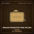Genuine Mobis BRACKET-RESERVOIR TANK MTG,RH 2536855001 for Aerotown 1998 HNS Parts Korea
