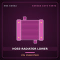 Genuine Mobis HOSE-RADIATOR LOWER 2541237220 for Dynasty 1992 HNS Parts Korea