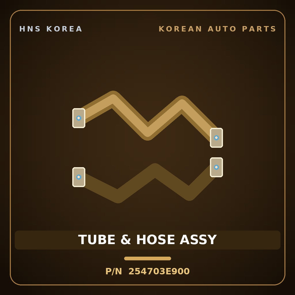 Genuine Mobis TUBE & HOSE ASSY 254703E900 for Sorento 2006 HNS Parts Korea