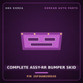 Genuine Mobis COMPLETE ASSY-RR BUMPER SKID 2SF30AB200S3S for Tucson 2010 HNS Parts Korea