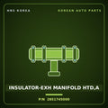 Genuine Mobis INSULATOR-EXH MANIFOLD HTD,A 2851745000 for County 1998 HNS Parts Korea