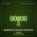 Genuine Mobis MANIFOLD CATALYTIC ASSY-EXH 2851003HN0 for Avante 2021 HNS Parts Korea