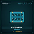 Genuine Mobis GASKET-PORT 283122CTA0 for G70 2017 HNS Parts Korea