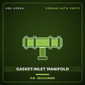 Genuine Mobis GASKET-INLET MANIFOLD 283122R000 for Carnival 2020 HNS Parts Korea