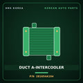 Genuine Mobis DUCT A-INTERCOOLER 281654A104 for Sorento 2002 HNS Parts Korea