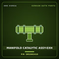 Genuine Mobis MANIFOLD CATALYTIC ASSY-EXH 2852002410 for Morning 2008 HNS Parts Korea