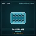 Genuine Mobis GASKET-PORT 2831304900 for Morning 2017 HNS Parts Korea